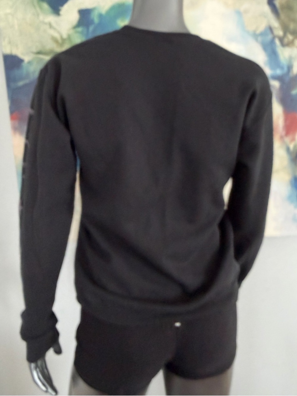 MCR Black Skeleton Wizard Crewneck Black Sweatshirt - Picture 3 of 5